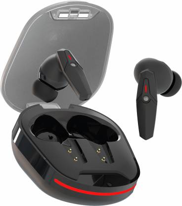 WINGS Phantom 105 Earbuds with Game Mode, ENC, 40 Hours Playtime, RGB Light Bluetooth Gaming Headset