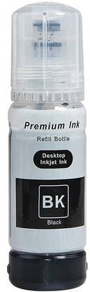 JIMIGO Ink Refill for 001 , 003 , L3200 , L3210 , L3211 , L3215,L3216,L3250,L3252 Black Ink Bottle