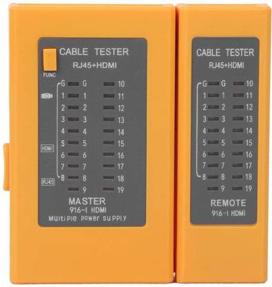 dhruvga 2 in 1 HDMI Digital Cable Tester,RJ45 & HDMI Network Cable Teste. (DHV-LNT-0222) Wireless Ethernet Lan Adapter compatible with Linux, Mac, Windows