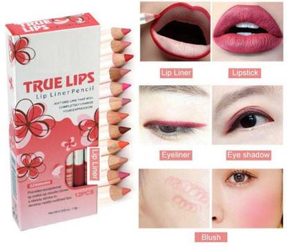 Herrlich Soft Texture Waterproof Long-lasting Lip Liner Set