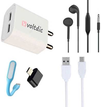 VOLTDIC Wall Charger Accessory Combo for Gome C7, Gome C7 Note, Good One Spark, Google LG Nexus 5
