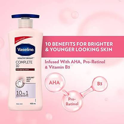 Vaseline 10 COMPIETE BODY LOTION 400 ML X PACK OF 1