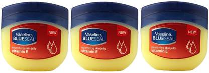 Vaseline BLUE SEAL NOURISHING VITAMIN E JELLY 100 ML PACK OF 3
