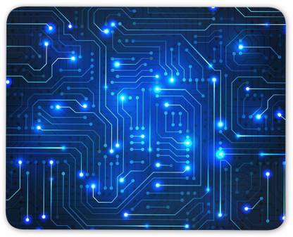 MIKKA Electronic Electrical Mouse Mat Pad Gift Network Circuit Computer PC Gift #8127 Mousepad