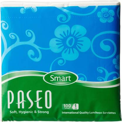 Paseo Quality Luncheon Serviettes (Paper napkin)100 sheets (pack of 5)