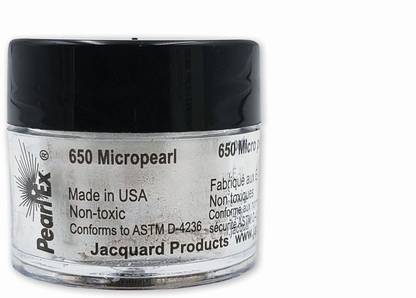 Jacquard Pearl Ex Powdered Pigments - 0.11 Oz (3 GM) Jar - Micropearl (650)