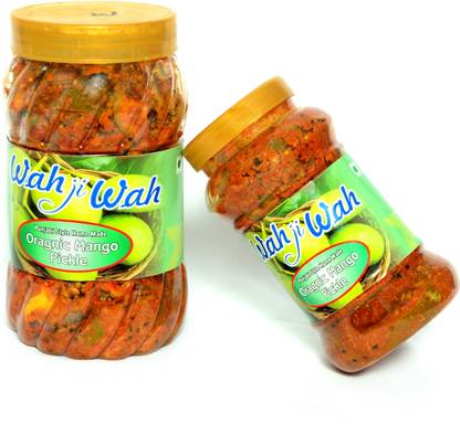 wah ji wah Punjabi Flavour Tasty Home Made Delicious (in Kachi Ghani Pure Mustared Oil) Mango Pickle