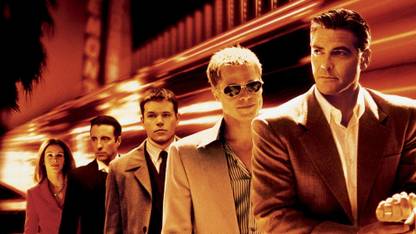 oceans eleven team george clooney brad pitt matt damon Wall Poster Print on Art Paper 13x19 Inches Paper Print