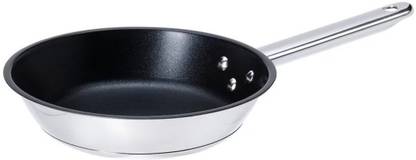 IKEA Frying pan, stainless steel/non-stick coating, 20 cm Fry Pan 20 cm diameter with Lid 1 L capacity