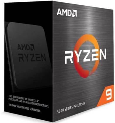 AMD Ryzen R9 5950X 3.4 GHz Upto 4.9 GHz AM4 Socket 16 Cores 32 Threads 8 MB L2 64 MB L3 Desktop Processor