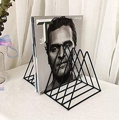 NEXO Magazine Holder | Metal Magazine Book Stand | Display Rack | News Paper Stand Floor Standing Magazine Holder
