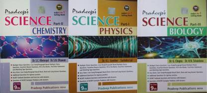 Pradeep Physics, Chemistry, Bioloy Class 9
