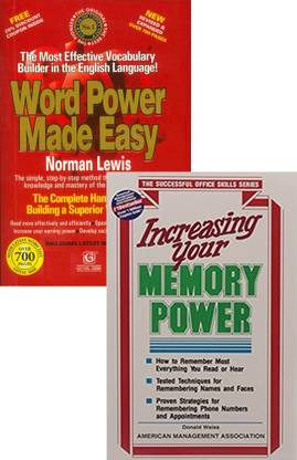 Word Power Made Easy +Increasing Your Memory Power (Set Of 2 Books)