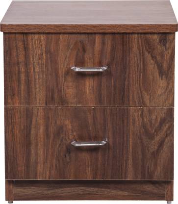 OFF THE SHELF SIDE TABLE WOOD LANDER W/2 DRAWER Engineered Wood Bedside Table