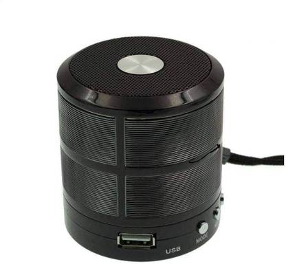 ElectroMania Mini Bluetooth Speaker WS 887 with FM Radio, Memory Card Slot, USB 5 W Bluetooth Speaker