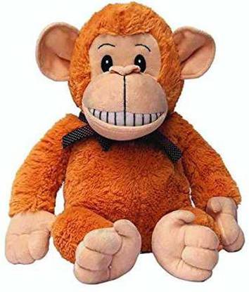SABIRAT Realistic Monkey Soft Toy For Kids & Teenagers, Huggable Soft Toy [Multicolor]  - 31 cm