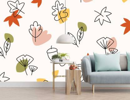 imbue Art & Paintings Multicolor Wallpaper