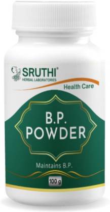 SRUTHI HERBAL LABORATORIES B.P. Powder | Natural | High Blood Pressure Control with Improved Circulation