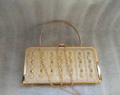 Swaroop Bridal golden purse Sling Bag