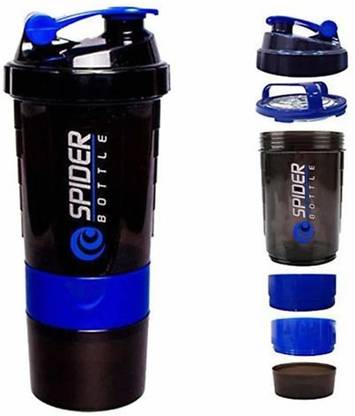 JHIMI SHEKER BOTTLE FOR GYM AND PROTIN SUPLIMENT SHEKER WITH STORAGE 500ML BOTTLE 600 ml Shaker