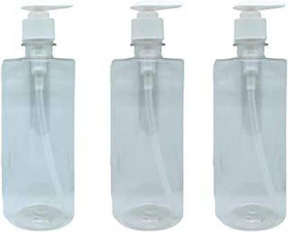 HARRODS Empty Pump Bottles Refillable Dispenser Container Liquid Soap, Lotion Bottle 500 ml Bottle