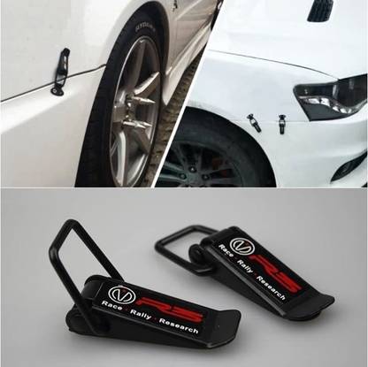 AutoBizarre Car Bumper Security Hook Bumper Clips Compatible with All Cars (Set of 2) Bumper Cap