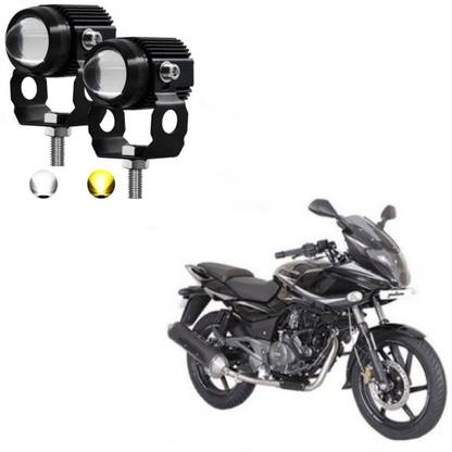 AUTOGARH Driving LED Fog Light For Bajaj pulsar 220 DTS-i FI Car Fancy Lights