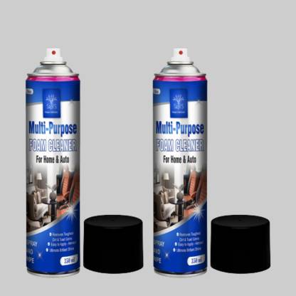 SAPI'S Interior Cleaner Multi-Purpose Foam Cleaner for Seats, Dashboard Leather Vinyl Pack of 2 Vehicle Interior Cleaner