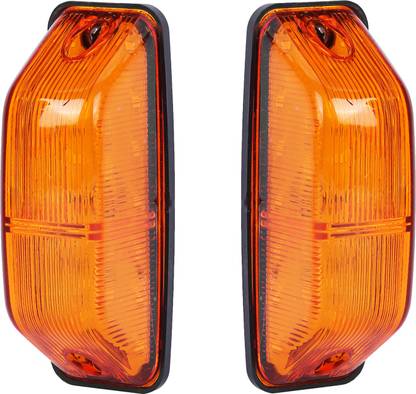 Allpartssource LED Side Indicator Lamp Set 24V Suitable for Truck and Universal Applications Car Reflector Light