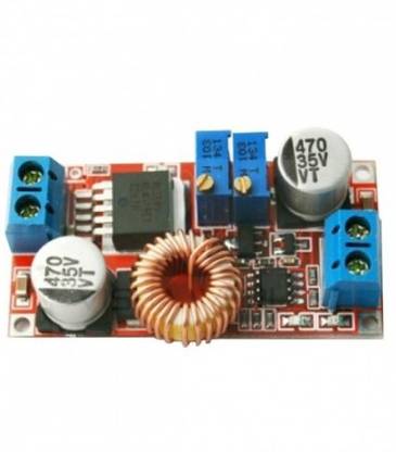 circuitcomponents XL4015 5A CC and CV Adjustable Step Down DC-DC Buck Converter Module Electronic Components Electronic Hobby Kit