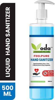 ODA FEELPURE TOP SELLING 1-Proponal 2-Proponal + Mectronium ES Liquid, 500ML  Hand Sanitizer Refill + Dispenser