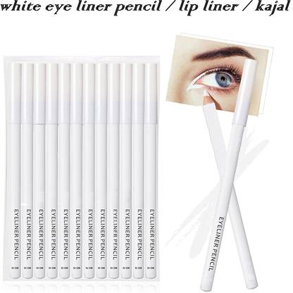 YAWI ultra matte finish look lip liner white pencil , kajal ,eye liner pencil