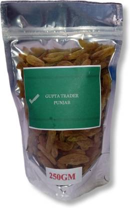 GUPTA TRADER 250GM SOGGI RAISINS KISHMISH Raisins