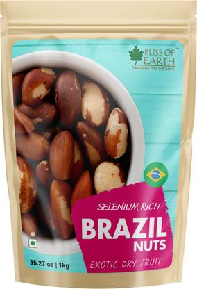 Bliss of Earth Nuts 1kg Rich Super Nut Brazil Nuts