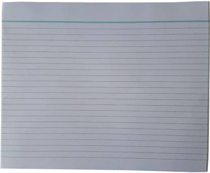 SHARMA BUSINESS Dista Paper Rough Work Class Work, Online Test Exam Work Set of 100 Sheets Ruled A4 65 gsm, 70 gsm Project Paper