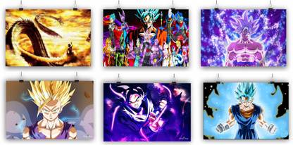 (Dragon Ballz A4 Combo Pack of 6) 109 Paper Print