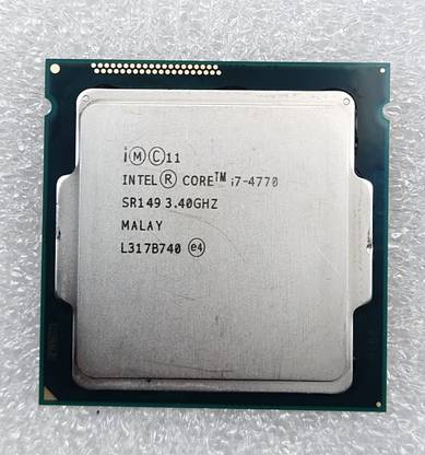 Tiasy i7 4770 4th Generation 3.4 GHz LGA 1150 4 Core Processor Designed for Desktop