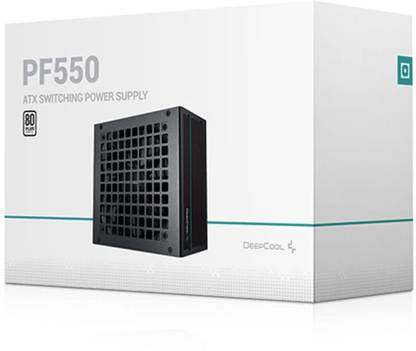 Deepcool PF550 (R-PF550D-HA0B) 80 Plus Standard for Gaming PC 550 Watts PSU