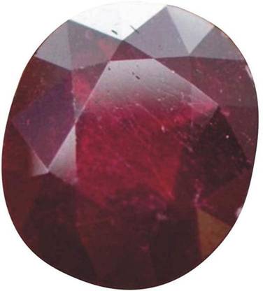 Senroar 7.5Carat Natural Ruby Loose Gemstone For Unisex Ruby Crystal Pendant