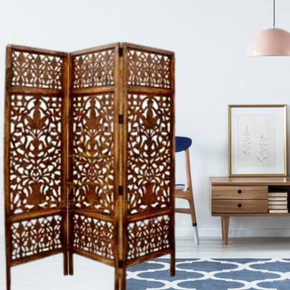 CRAFTDECOR Solid Wood Decorative Screen Partition