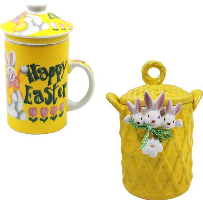 Jades easter cannister Container Serving Set
