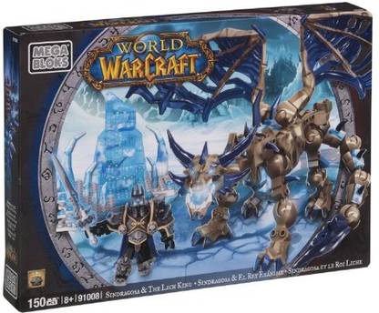 Mega Bloks World Of Warcraft Sindragosa & The Lich King