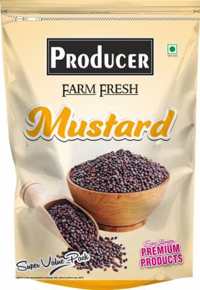 PRODUCER Premium Black Mustard Big, Sarso 1kg