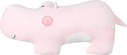 MINISO Adorable Soft Stuffed Animal Lovely Hippo Plush Toy Great for Kids  - 55 cm