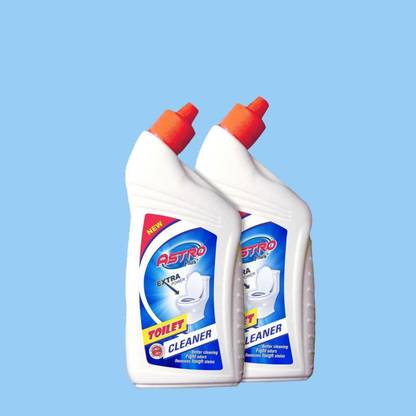 ASTRO PLUS+ Toilet Bowl Cleaner Power Stain Destroyer Regular Liquid 2PC Liquid Toilet Cleaner