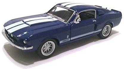 KANABEE 1967 Ford Shelby Mustang Gt-500 Open Door Car Die-Cast Car Pull Back Car