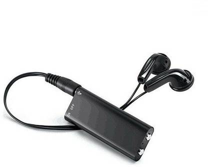Bzrqx Mini Voice Recorder Inbuilt 8GB Tiny Spy Audio Sound Recorder Device 8 GB Voice Recorder