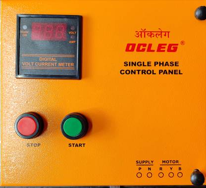 OCLEG Single Phase Motor Starter with Starting Capacitor for upto 2HP Water Pump Starter