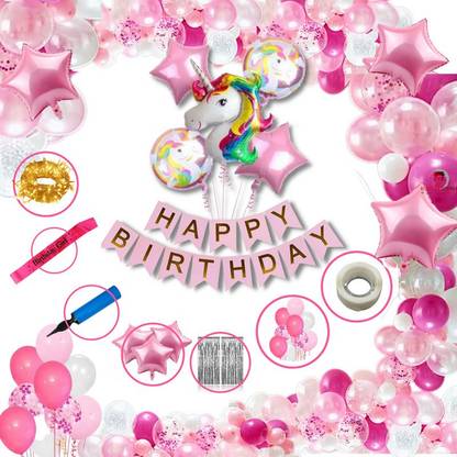 Solid FC-PINK-H-008_H4 Balloon Bouquet