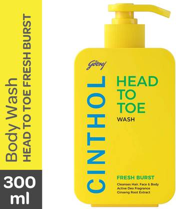 CINTHOL Head To Toe Fresh Burst Body Wash